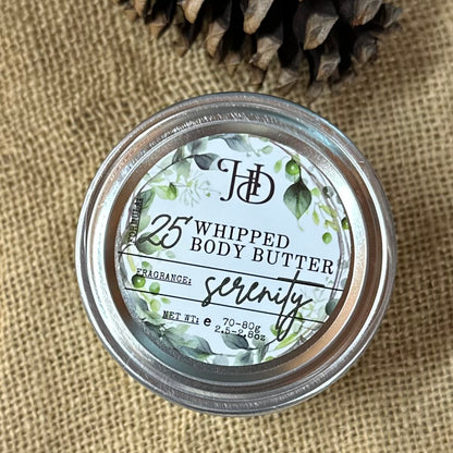 Serenity Body Butter, fragrance-free