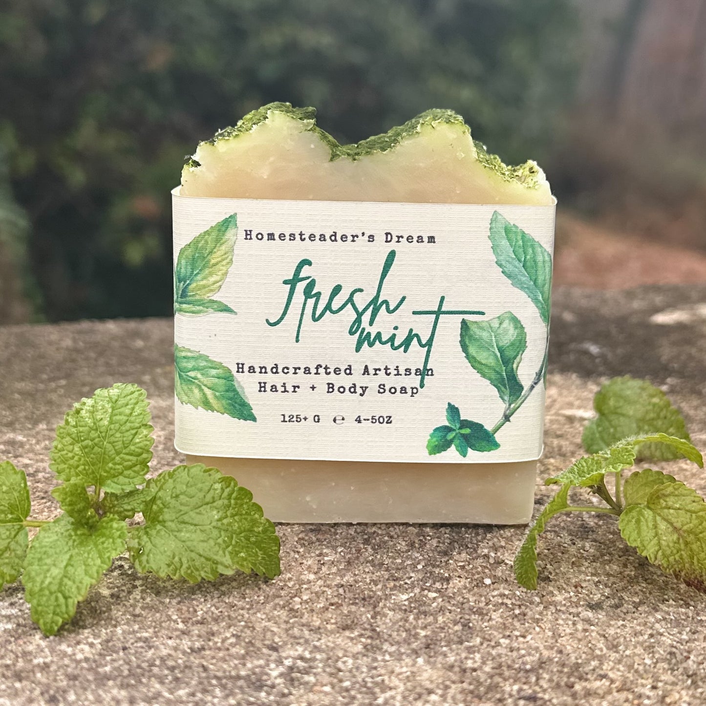 Fresh Mint Shea Soap