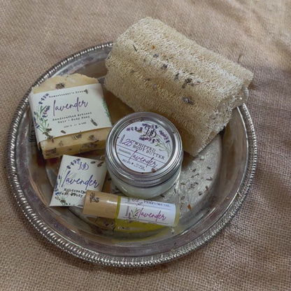 Lush Lavender Natural Bath & Body Gift Set