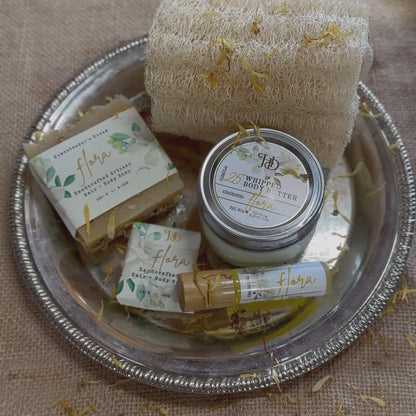 Jasmine Flora Natural Bath & Body Gift Set
